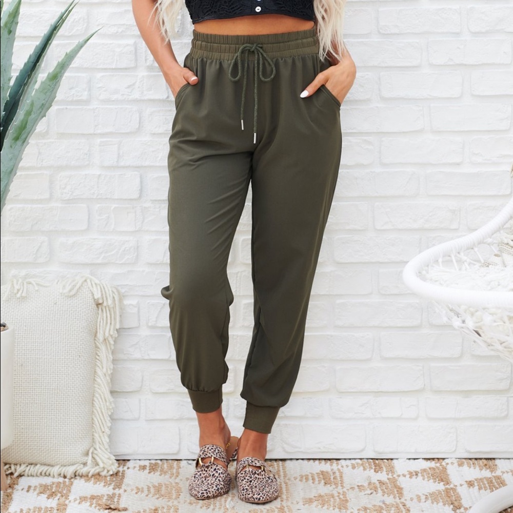 Olive Joggers